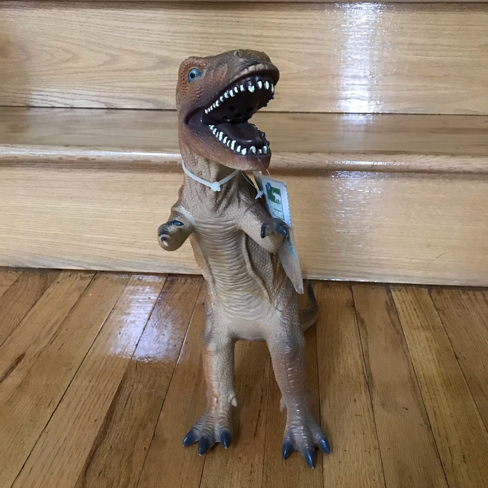 Foam T-Rex with Ferocious Roar Figures (BNWT)-14”